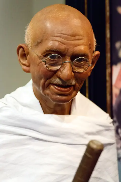 Photo de Ghandi qui a réussi sa vie